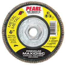 Flap Wheel,  4-1/2X5/8-11 A40 FOR METAL, 10pk