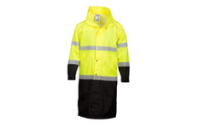 Long Rain Coat; Lime; L/XL