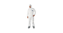 Tyvek Coveralls with Attached Hood and Boots, 2X-Large, White