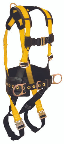 FT Journeyman Flex Steel 3D Construction Belted Full Body Harness 2X