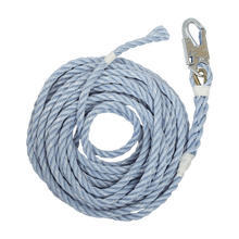 50' Construction-grade Vertical Lifeline with Back-spliced End