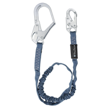6' Internal Energy Absorbing Lanyard, Single-leg with Steel Rebar Hook
