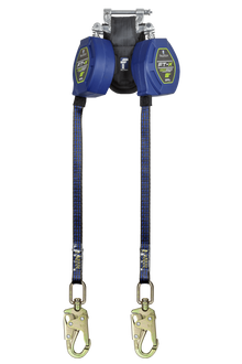 8' FT-X™ EdgeCore™ Class 2 Leading Edge Personal SRL, Twin-leg with Steel Snap Hooks