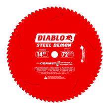 14" x 72-Teeth Steel Demon™ Cermet II Saw Blade for Medium Metal
