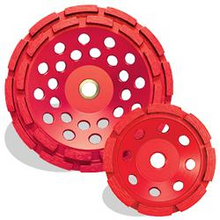 P2 Pro-V Single/Double Row Cup Wheels, 5 x 5/8-11 Double Row