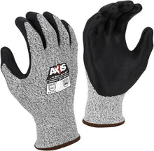 Radians Cut 4 Salt & Pepper HPPE w/Black Foam Nitrile Palm Coating XL