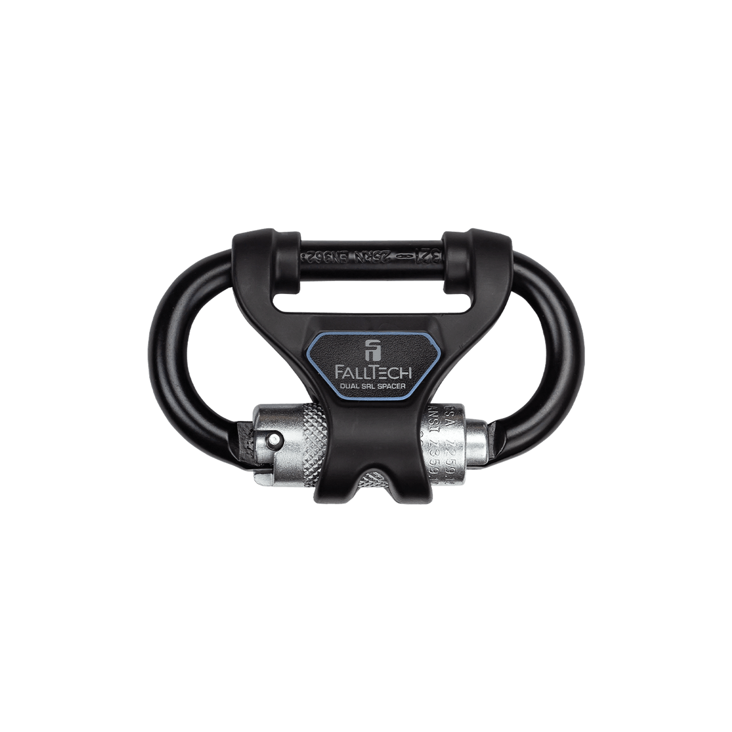 Alloy Steel Carabiner with Alignment Clip for Personal Twin SRLs