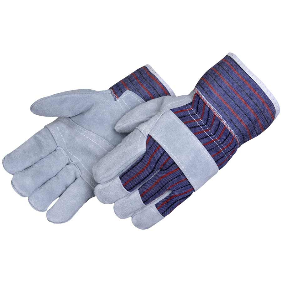 Leather Palm Gloves with reinforced palm patch