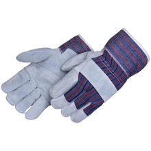 Leather Palm Gloves with reinforced palm patch