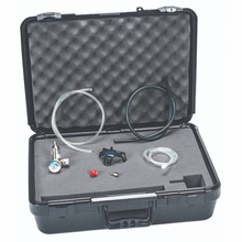 Calibration Kit, (0.25 LPM) Regulator, 30' Tubing Cap, Quick-Disconnect Fittings, Zero Plug, Gray