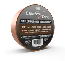 3/4" x 60' Brown Electrical Tape