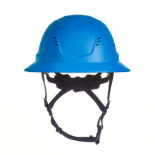V-Gard H2® Full Brim Safety Helmet, Vented, Blue