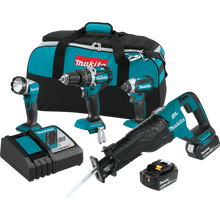 18V LXT Lithium‑Ion Brushless Cordless 4‑Pc. Combo Kit (5.0Ah)