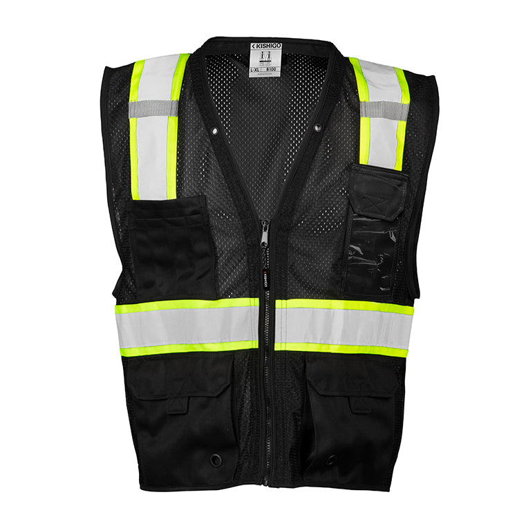 Chaleco C2 negro MLK no ANSI 2X/3X