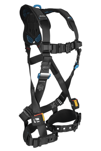 FT-One Fit 1D Standard Non-Belted Women's Full Body Harness, Tongue Buckle Leg Adjustments, 2XLarge