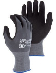 Majestic Superdex Premium Foam Nitrile Palm Dip Glove Large