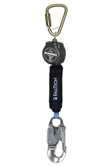 6' DuraTech® Mini Class 1 Personal SRL-P with Aluminum Snap Hook, Includes Steel Dorsal Connecting Carabiner