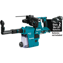 36V (18V X2) LXT® Brushless 1‑1/8" AVT® Rotary Hammer, SDS‑PLUS, w/ HEPA Dust Extractor, AFT®, AWS® Capable (5.0Ah) - TOOL ONLY