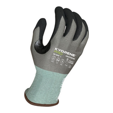 18g Gray Kyorene® Pro Graphene A4 Black HCT® MicroFoam Nitrile Palm Coating; L