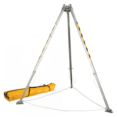 Confined Space Tripod 5' - 8' Adjustable w/Storage Bag