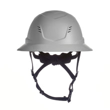 V-Gard H2® Full Brim Safety Helmet, Vented, Gray